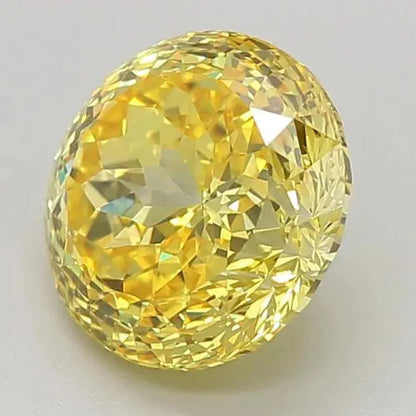 1.05ct Portuguese Cut  Lab Grown Diamond (Colour Fancy Intense Yellow, Clarity VVS2, IGI Certified) - AG & CO Jewellery