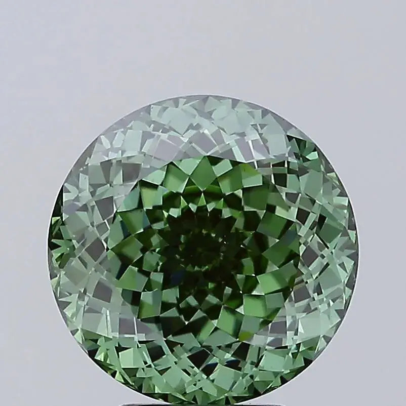 5.01ct portuguese cut  lab grown diamond (colour fancy vivid green, clarity vs1, igi certified) - ag & co jewellery
