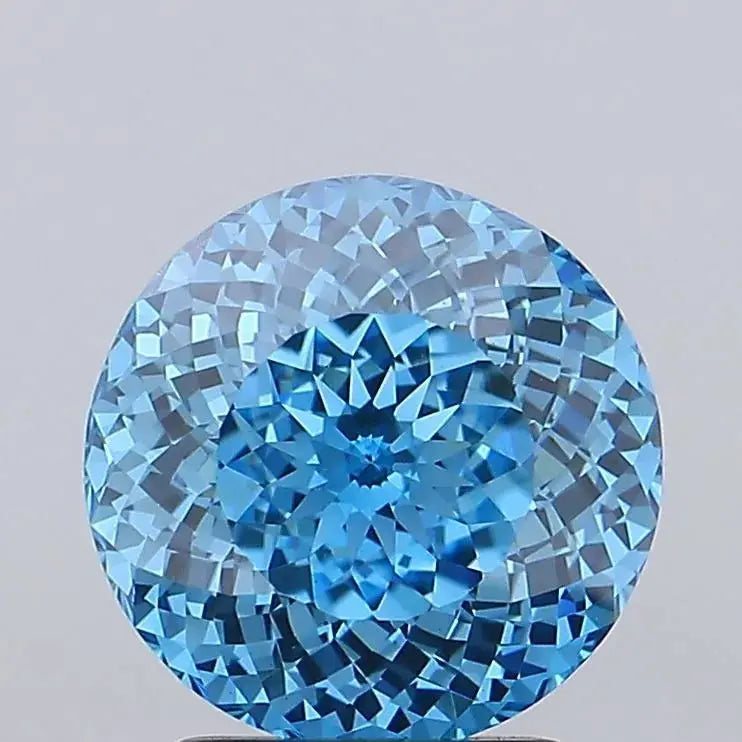 2.63ct Portuguese Cut Lab Grown Diamond (Colour Fancy Vivid Blue, Clarity VS1, IGI Certified) - AG & CO Jewellery