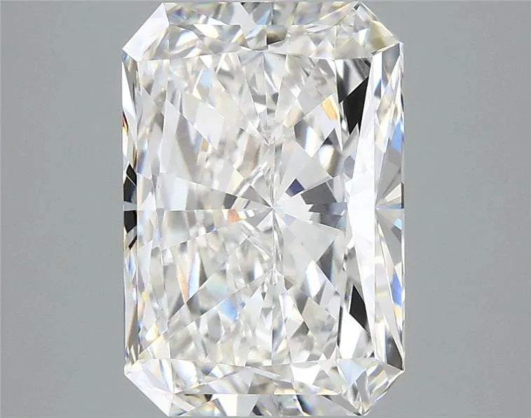 4.14ct radiant lab grown diamond (colour f, clarity vvs2, igi)