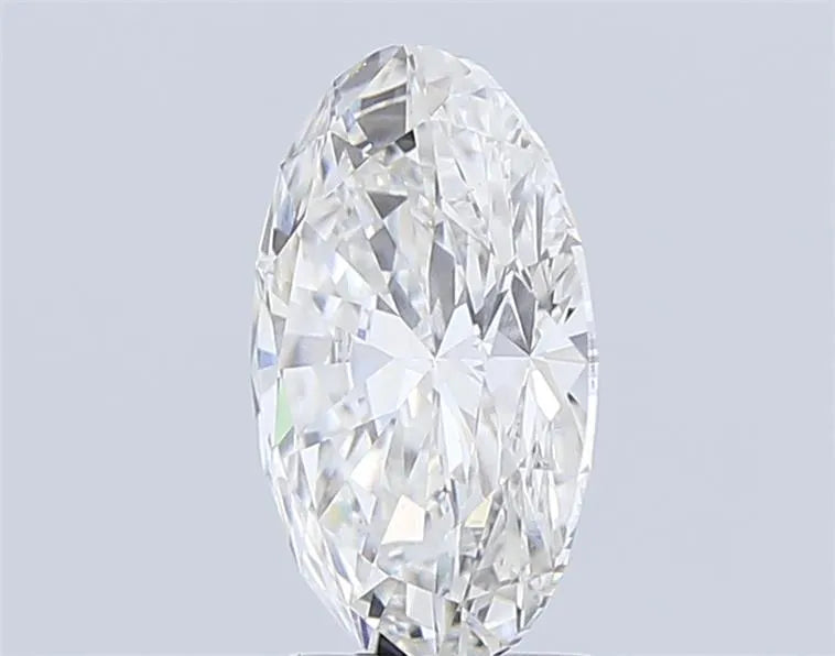 3.72ct oval lab grown diamond (colour f, clarity vs1, igi)