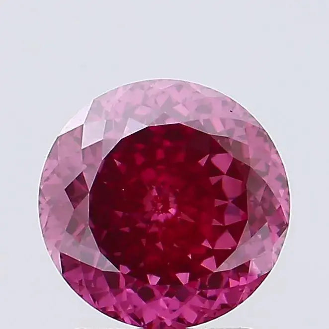 2.52ct portuguese cut  lab grown diamond (colour fancy vivid pink, clarity vs1, igi certified) - ag & co jewellery