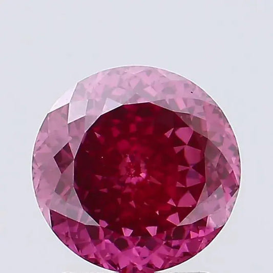 2.52ct Portuguese Cut  Lab Grown Diamond (Colour Fancy Vivid Pink, Clarity VS1, IGI Certified) - AG & CO Jewellery