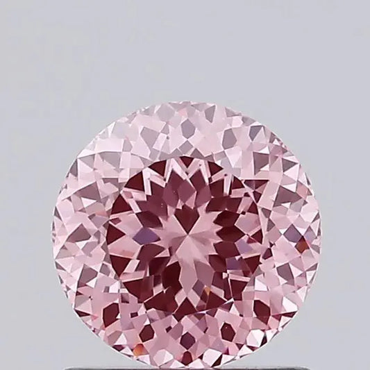 Portuguese Cut 0.92ct Lab Grown Diamond (Colour Fancy Vivid Pink, Clarity VVS2, IGI Certified) - AG & CO Jewellery