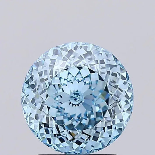 2.03ct Portuguese Cut Blue Lab Grown Diamond (Colour Fancy Intense Blue, Clarity VVS2, IGI Certified) - AG & CO Jewellery
