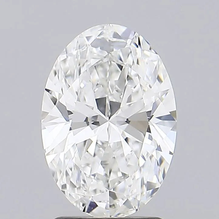 2.07ct oval lab grown diamond (colour f, clarity vvs1, igi certified) ag & co jewellery