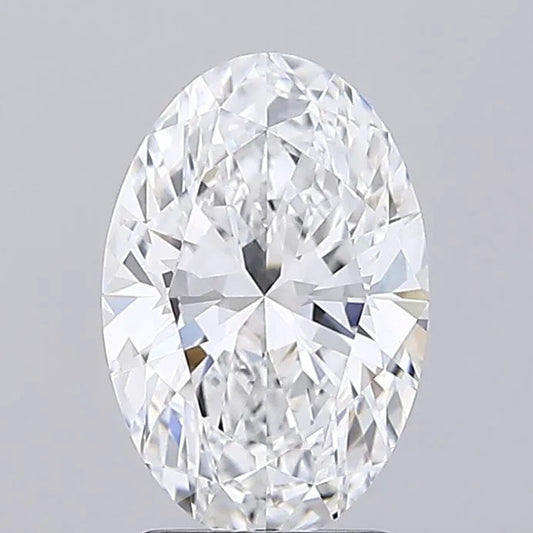 2.47ct Oval Lab Grown Diamond (Colour E, Clarity VVS2, IGI Certified) AG & CO Jewellery