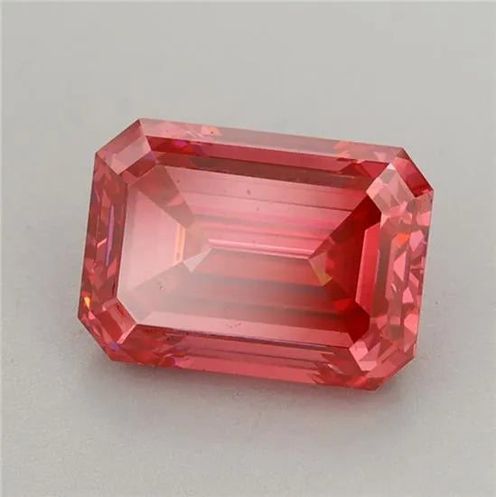 2.08ct Emerald Lab Grown Diamond (Colour Fancy Vivid Red, Clarity VS2, IGI Certified) AG & CO Jewellery