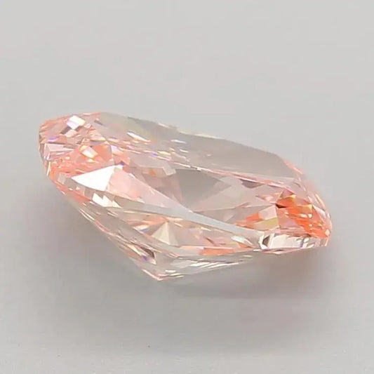 2.50ct Cushion brilliant Lab Grown Diamond (Colour Fancy Vivid Pink, Clarity VVS1, IGI Certified) - AG & CO Jewellery