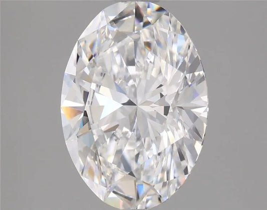 2.50ct Oval Lab Grown Diamond (Colour D, Clarity VVS1, IGI)