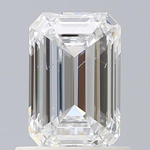 1.00 Carat D-SI1 Emerald Lab Diamond