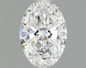 1.00 Carat E-VVS2 Oval Lab Diamond