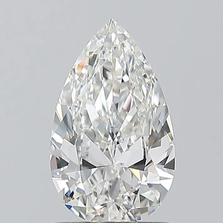 1.00 Carat F VS1 Pear Diamond AG & CO Jewellery