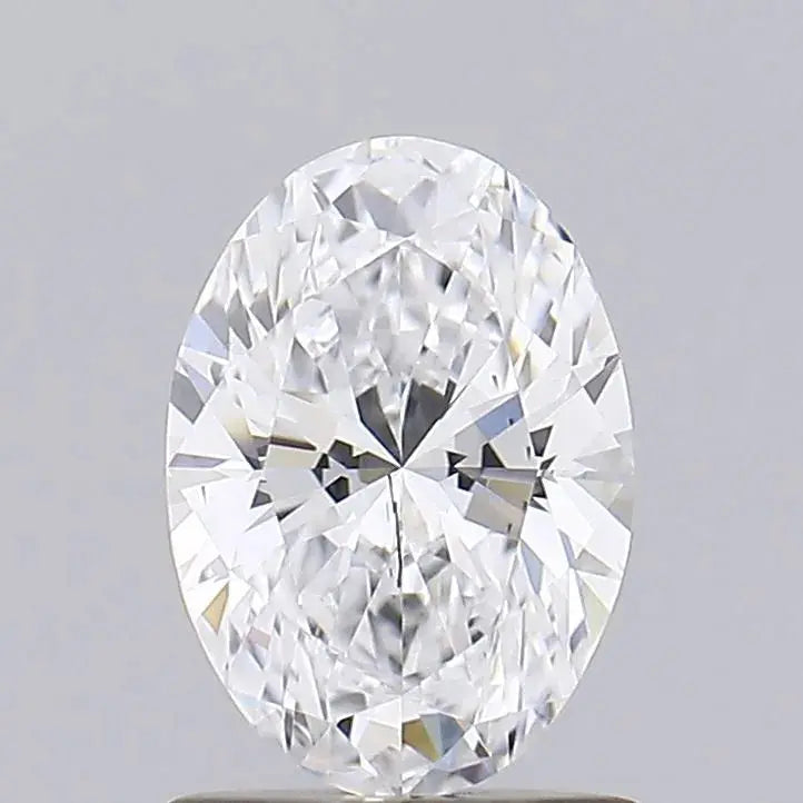 1.00ct oval lab grown diamond (colour d, clarity si1, igi certified) ag & co jewellery