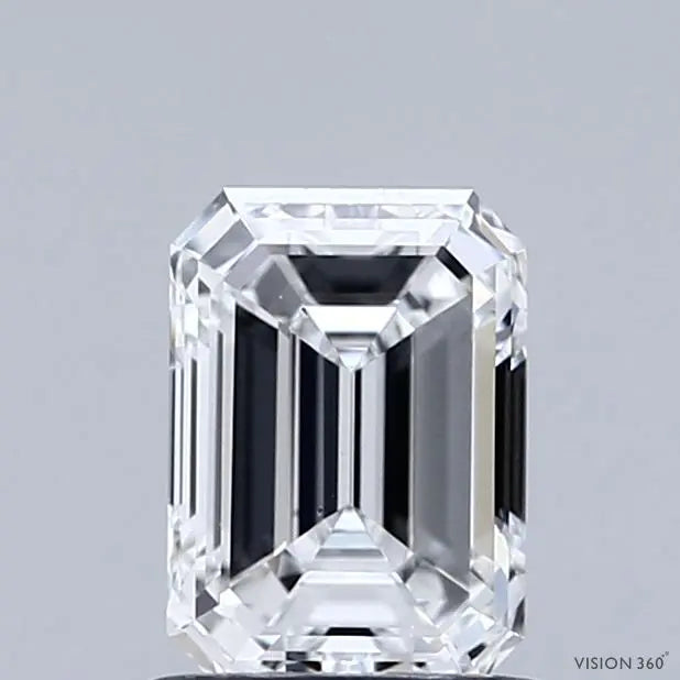 1.01 Carat E-SI1 Emerald Cut Diamond AG & CO Jewellery