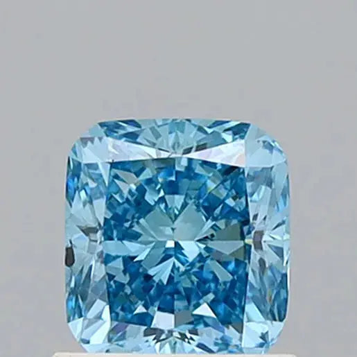 1.01ct Cushion modified Lab Grown Diamond (Colour Fancy Vivid Blue, Clarity SI2, IGI Certified) AG & CO Jewellery