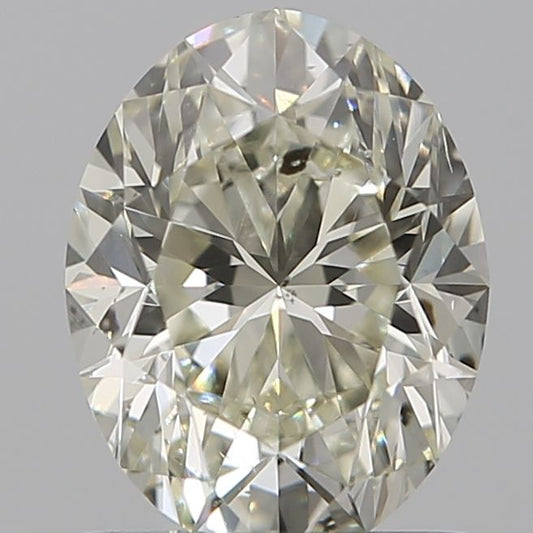 1.02 Carat L-SI2 Oval Cut Diamond AG & CO Jewellery