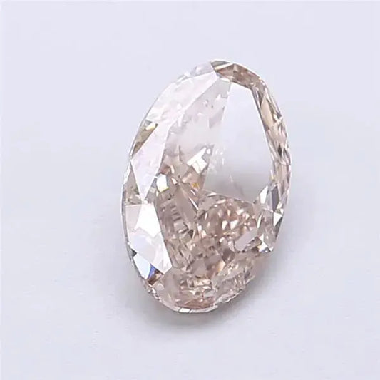 1.02ct Oval Lab Grown Diamond (Colour Light Gray, Clarity VVS2, IGI Certified)