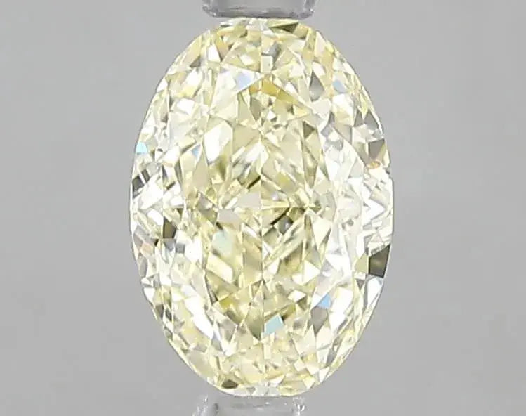 1.04ct Oval Lab Grown Diamond (Colour Fancy Light Yellow, Clarity VS1, IGI Certified)