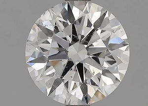 1.18 Carat F-SI1 Round Cut Diamond