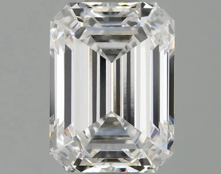 1.19ct emerald lab grown diamond (colour d, clarity si1, igi certified)