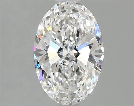 1.19ct Oval Lab Grown Diamond (Colour D, Clarity SI1, IGI Certified)
