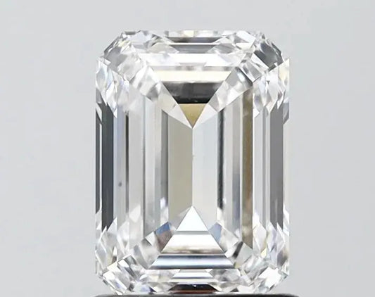 1.45ct Emerald Lab Grown Diamond (Colour D, Clarity VVS1, IGI Certified) AG & CO Jewellery