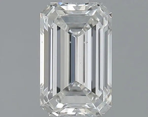 1.50 Carat H-VS2 Emerald Cut Diamond