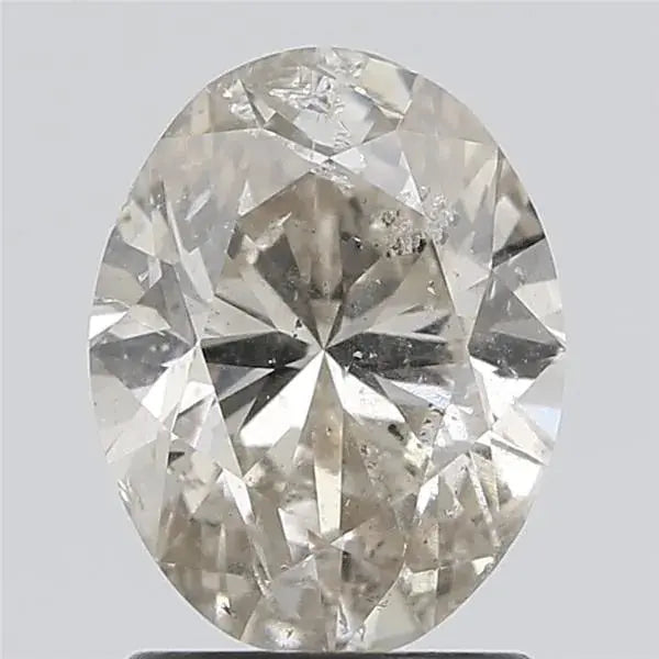 1.50ct Oval Natural Diamond (Colour L, Clarity I1, IGI Certified) AG & CO Jewellery
