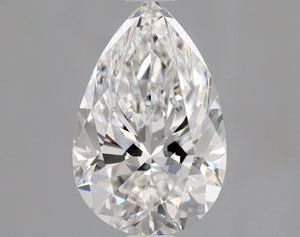 1.51 Carat E-VVS2 Pear Cut Diamond