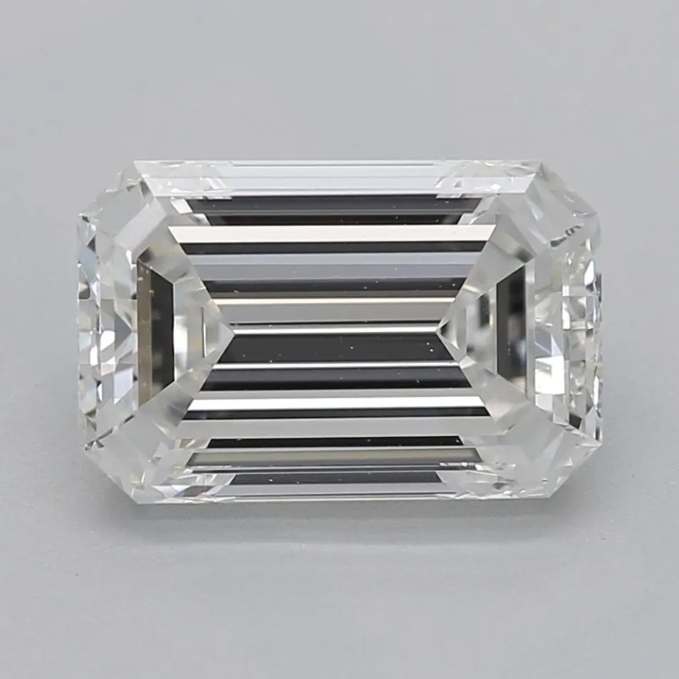 1.51 Carat F-VS1 Emerald Cut Diamond AG & CO Jewellery