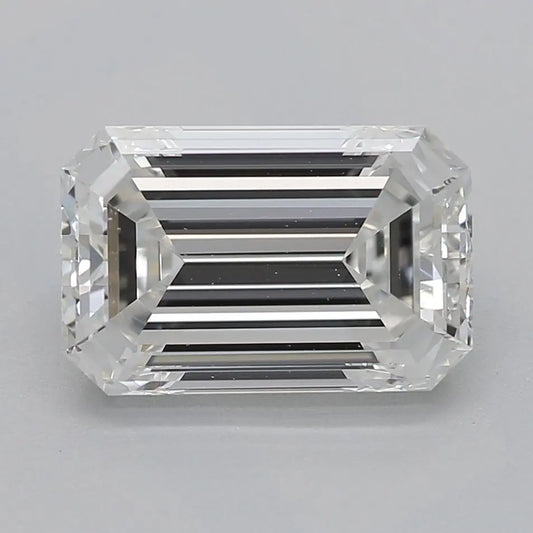 1.51 Carat F-VS1 Emerald Cut Diamond AG & CO Jewellery