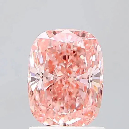 1.52ct Cushion modified Lab Grown Diamond (Colour Fancy Vivid Pink, Clarity VS2, IGI Certified) AG & CO Jewellery