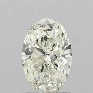 1.52ct Oval Natural Diamond (Colour J, Clarity I1, Cut VG, IGI Certified)