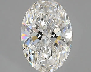 1.53 Carat F-VVS2 Oval Lab Diamond