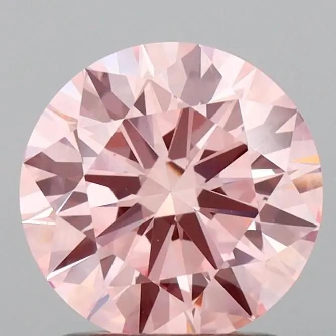 1.53 carat round cut fancy pink ag & co jewellery