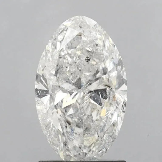 1.53ct Oval Natural Diamond (Colour G, Clarity I1, Cut VG, IGI Certified) AG & CO Jewellery