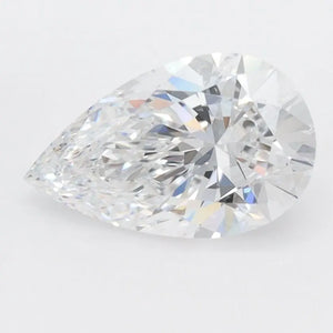 1.54 Carat D-VVS1 Pear Lab Diamond