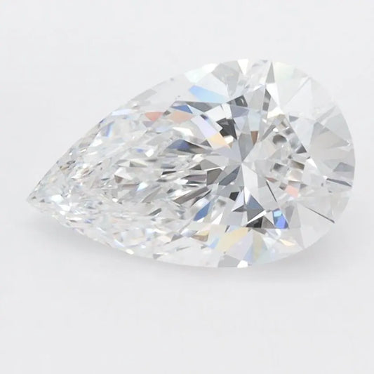 1.54 Carat D-VVS1 Pear Lab Diamond AG & CO Jewellery