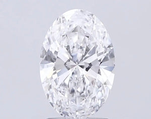 1.56 Carat D-VVS2 Oval Lab Diamond
