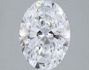 1.57 Carat E-VVS2 Oval Lab Diamond