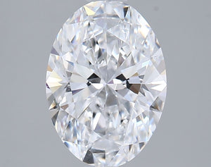 1.57 Carat E-VVS2 Oval Lab Diamond