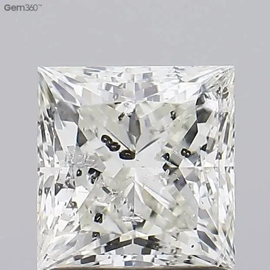 1.60ct Princess Natural Diamond (Colour I, Clarity I1, Cut VG, IGI Certified) AG & CO Jewellery