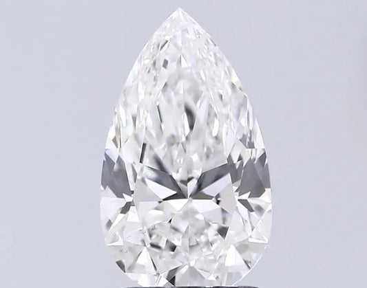 1.74 Carat E-VS1 Pear Lab Diamond AG & CO Jewellery