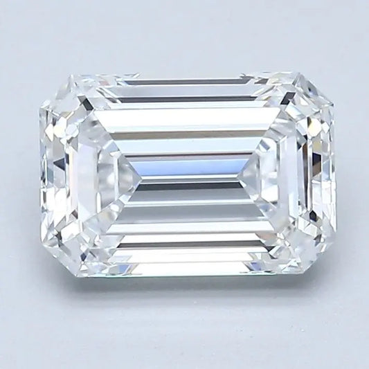 1.8 Carat D-VVS2 Emerald Cut Diamond AG & CO Jewellery