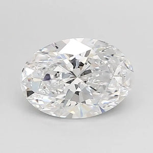 1.83 Carat D-VVS1 Oval Lab Diamond