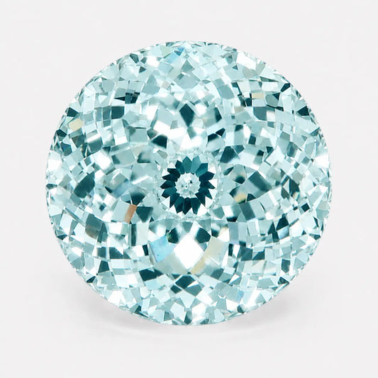 1.85ct Portuguese Cut Fancy Vivid Blue Diamond – VS1 | Rare "Flower" Cut