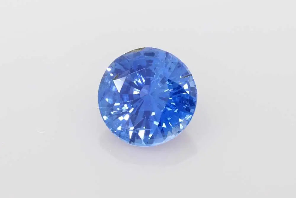 1.86 Carat Round  Cut Blue Sapphire AG & CO Jewellery