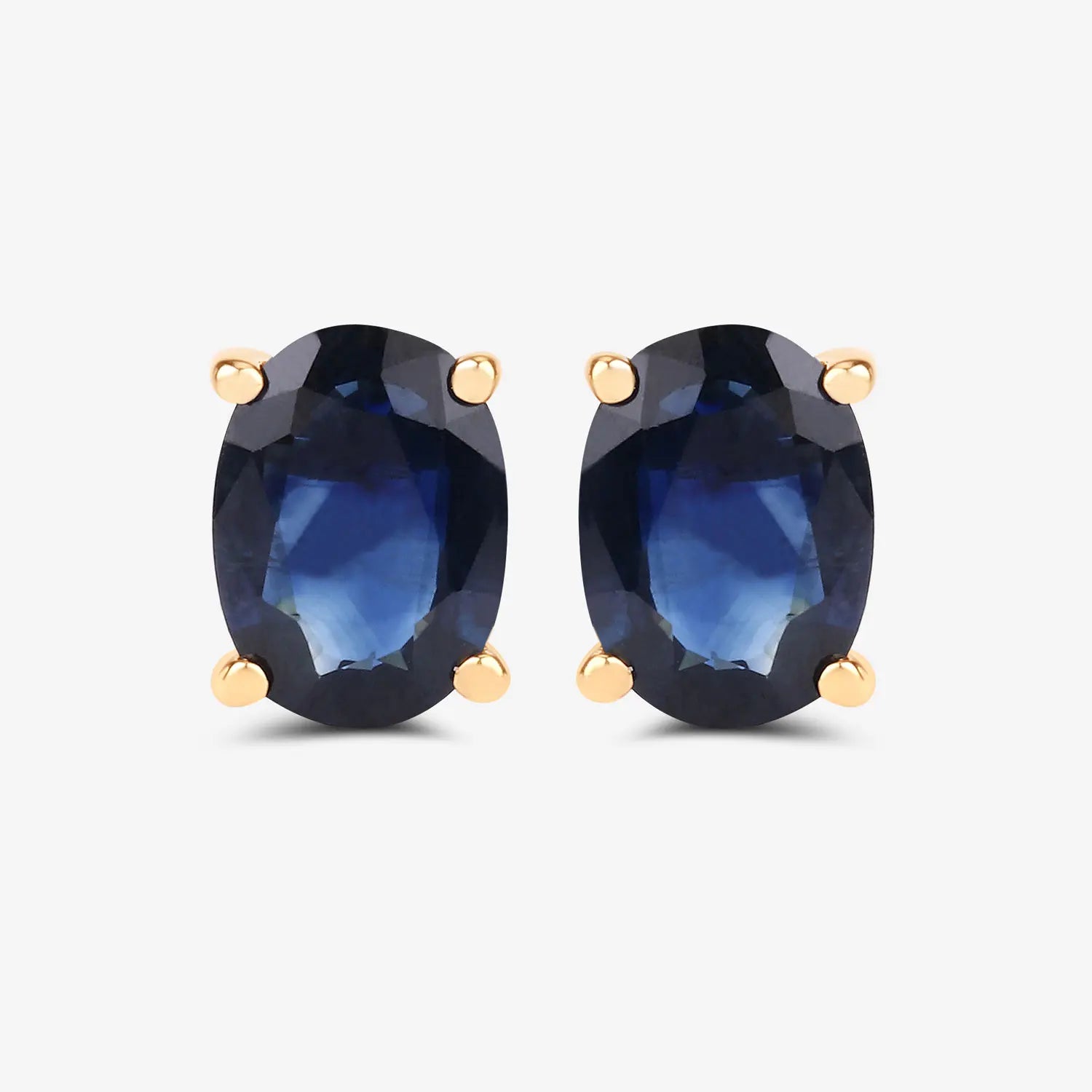 1.90ct Genuine Blue Sapphire Earrings AG & CO Jewellery