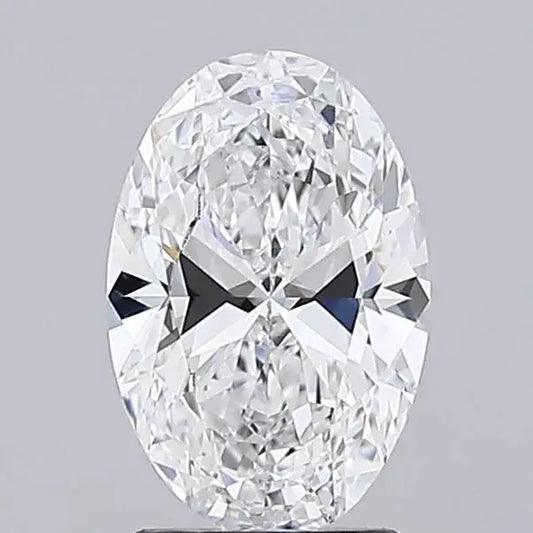 1.90ct Oval Lab Grown Diamond (Colour D, Clarity VVS2, IGI Certified)